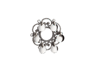 Solje (Brooch), Oxidized Silver