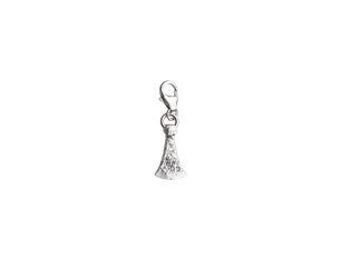 Audbjørn Axe Charm, Oxidized Silver