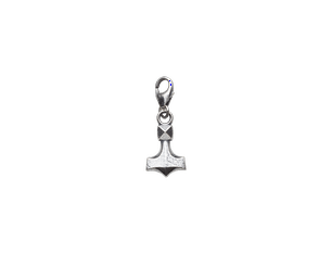 Naglfar Thor&#039;s Hammer Silver Charm