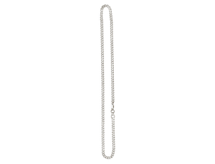 Chain Necklace, Oxidized Silver