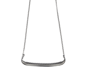 Myklebust Ship Silver Necklace, Small