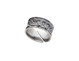 Audbjørn Ring, Oxidized Silver