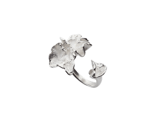 Lichen Ring, Silver